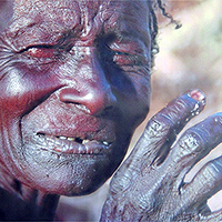 Famous hyperrealism painting Don't Shed No Tears Denis Peterson